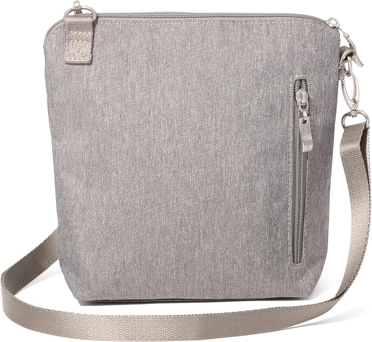 Baggallini Modern Pocket Crossbody Bag for Women, 8.5"x8.5" Handbag Purse with RFID, Lightweight Water-Resistant