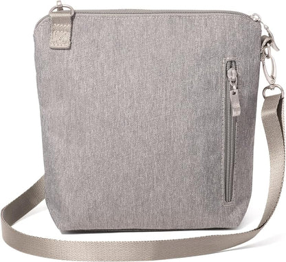 Baggallini Modern Pocket Crossbody Bag for Women, 8.5"x8.5" Handbag Purse with RFID, Lightweight Water-Resistant