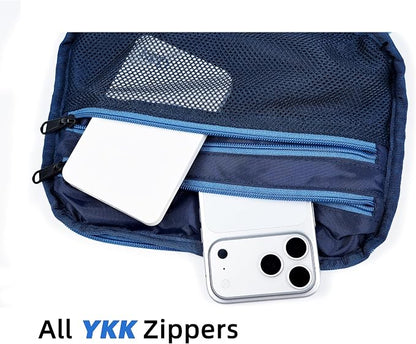 Accessories Bag & Tech Pouch | Organizer for Cables, Electronics & Everyday Essentials, Water-Repellent, Dual-Sided Padded