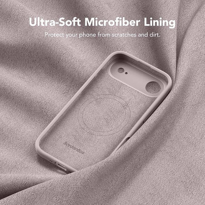 Magnetic for iPhone Air Case, Compatible with MagSafe, [Full Camera Protection][Screen Protector] Silicone Shockproof Protective Phone Case for iPhone 17 Air 6.5", Hazel