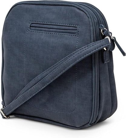 Multisac Women's MultiSac North South Mini Zip Around Crossbody