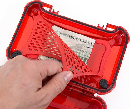 Nanuk 330-0009 Nano Series Waterproof Large Hard Case for Phones, Cameras and Electronics (Red)