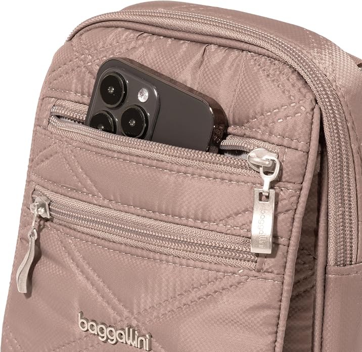 Baggallini Journey Crossbody Bags for Women 9x6 Small Lightweight Travel Handbag W/RFID