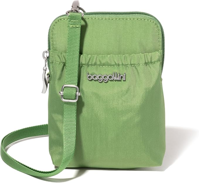 Baggallini Bryant Pouch Small Crossbody Bag for Women - Phone Purse with Crossbody Strap - Lightweight Crossbody Pouch