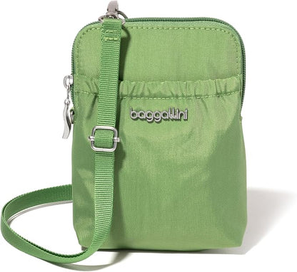 Baggallini Bryant Pouch Small Crossbody Bag for Women - Phone Purse with Crossbody Strap - Lightweight Crossbody Pouch