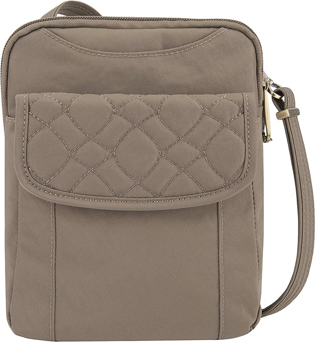 Travelon Anti-Theft Signature Quilted Slim Pouch