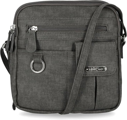 Multisac Women's MultiSac North South Mini Zip Around Crossbody