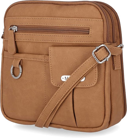 Multisac Women's MultiSac North South Mini Zip Around Crossbody