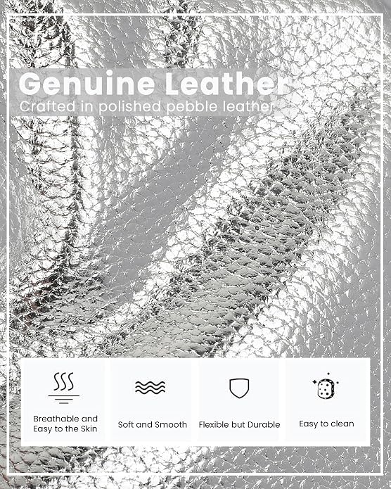 befen Genuine Leather Small Crossbody Bags for Women, Cell Phone Cross body Purse Bag with RFID Blocking Card Slots