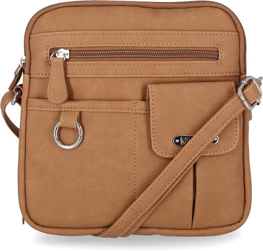 Multisac Women's MultiSac North South Mini Zip Around Crossbody
