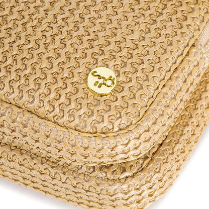 Haytijoe Faux Straw Crossbody Bags for Women Small Summer Purse RFID Woven Phone Bag Travel Beach Hawaiian Essentials Gifts