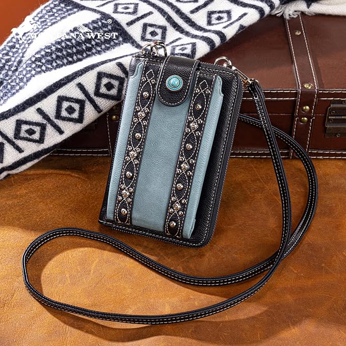 Montana West Small Crossbody Bags for Women Western Handbag with Cash Slots