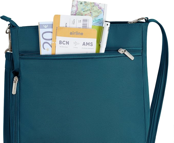 Travelon Anti-Theft Classic North/South Crossbody Bag