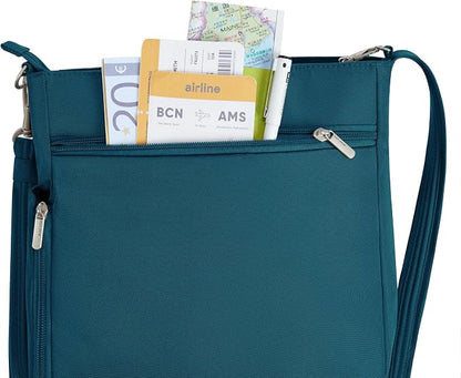 Travelon Anti-Theft Classic North/South Crossbody Bag