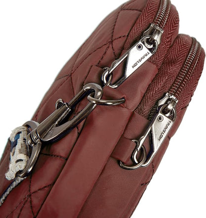 Travelon Anti-Theft Boho 2 Compartment Phone Crossbody