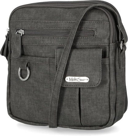Multisac Women's MultiSac North South Mini Zip Around Crossbody