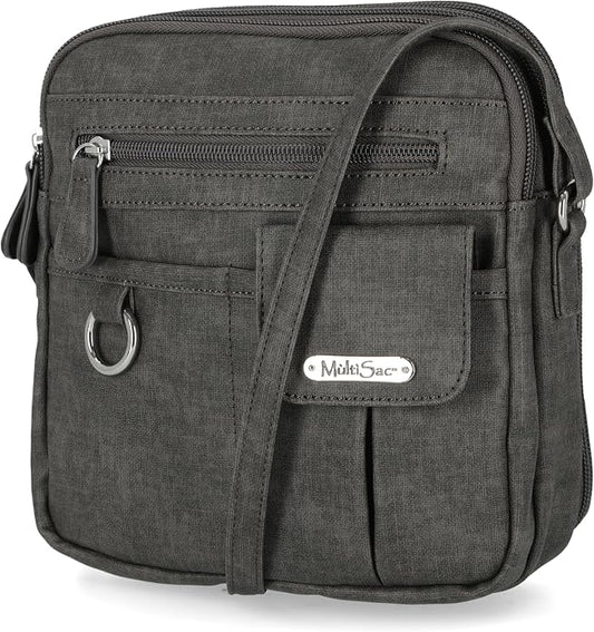 Multisac Women's MultiSac North South Mini Zip Around Crossbody