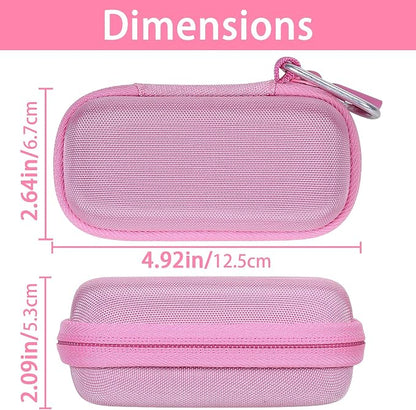 co2CREA Hard Case Compatible with Anker 621 Nano Power Bank 5,000mAh 12W Portable Charger, Pink Case