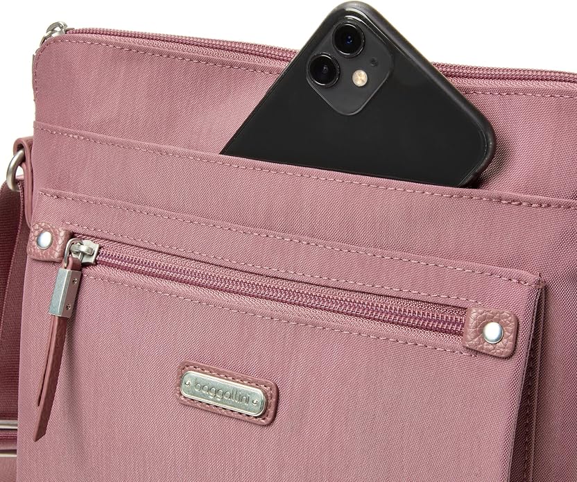 Baggallini womens Go Bagg With Rfid Phone Wristlet