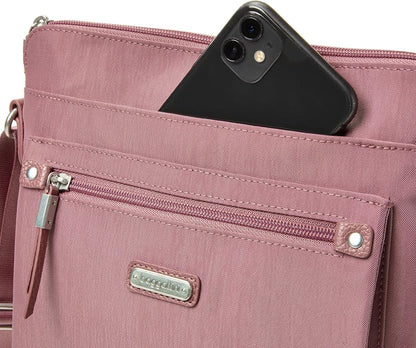 Baggallini womens Go Bagg With Rfid Phone Wristlet