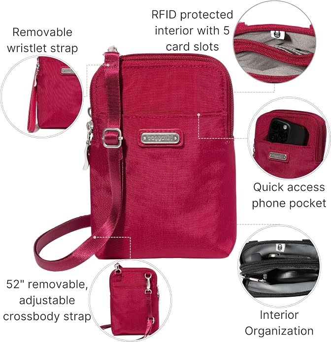 Baggallini The New Classic Collection Take Two RFID Bryant Crossbody