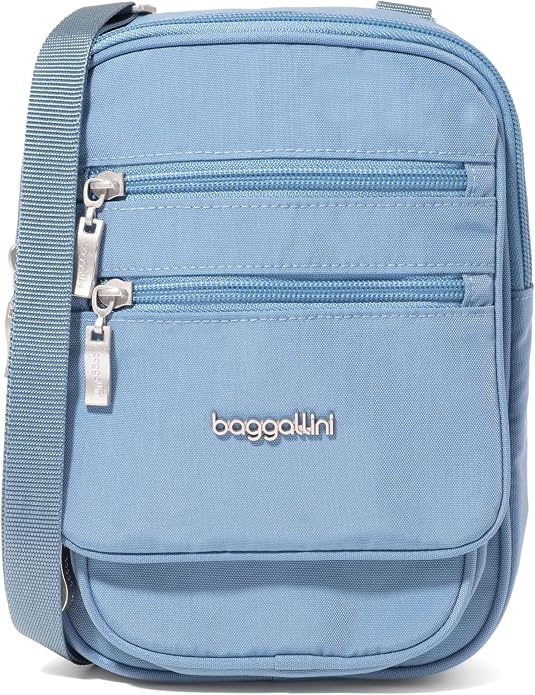 Baggallini Journey Crossbody Bags for Women 9x6 Small Lightweight Travel Handbag W/RFID
