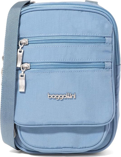 Baggallini Journey Crossbody Bags for Women 9x6 Small Lightweight Travel Handbag W/RFID