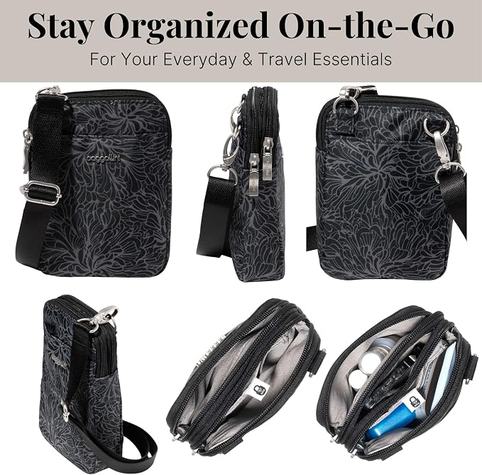 Baggallini Women's Modern Take Two Rfid Crossbody