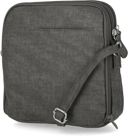 Multisac Women's MultiSac North South Mini Zip Around Crossbody