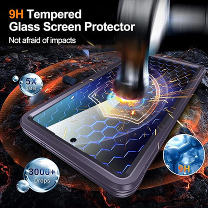 Magnetic Privacy Case for Samsung Galaxy S24 Ultra, Military Grade Protection, Fit for MagSafe, Anti Peep Privacy Screen Protector Soft Edge Full Camera Lens Protected Shockproof Anti Spy Phone Case