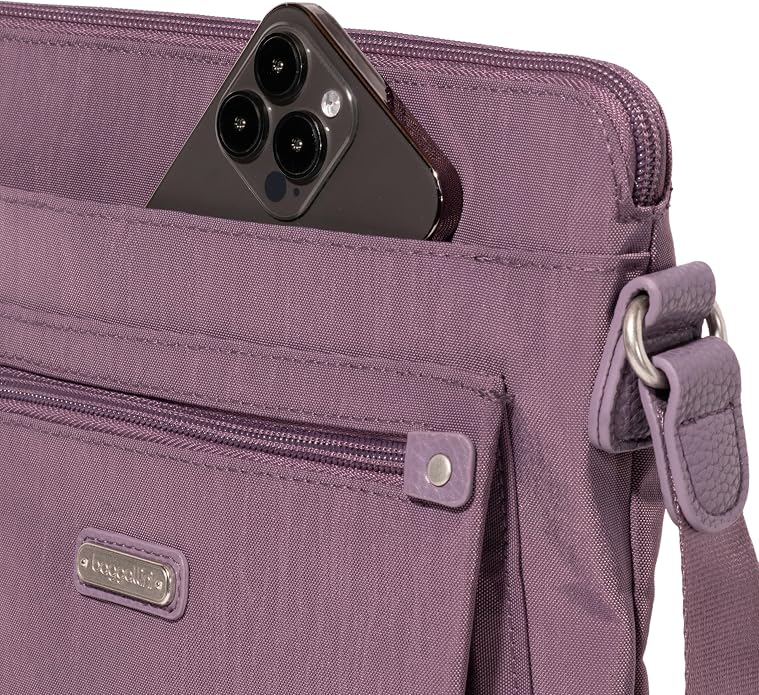 Baggallini womens Go Bagg With Rfid Phone Wristlet