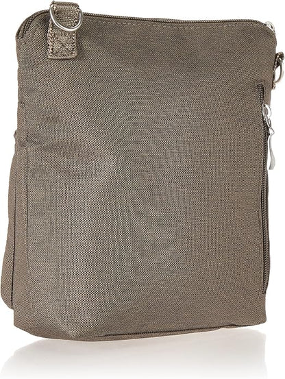 Baggallini Modern Pocket Crossbody Bag for Women, 8.5"x8.5" Handbag Purse with RFID, Lightweight Water-Resistant