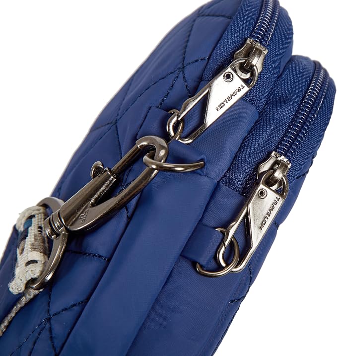 Travelon Anti-Theft Boho 2 Compartment Phone Crossbody