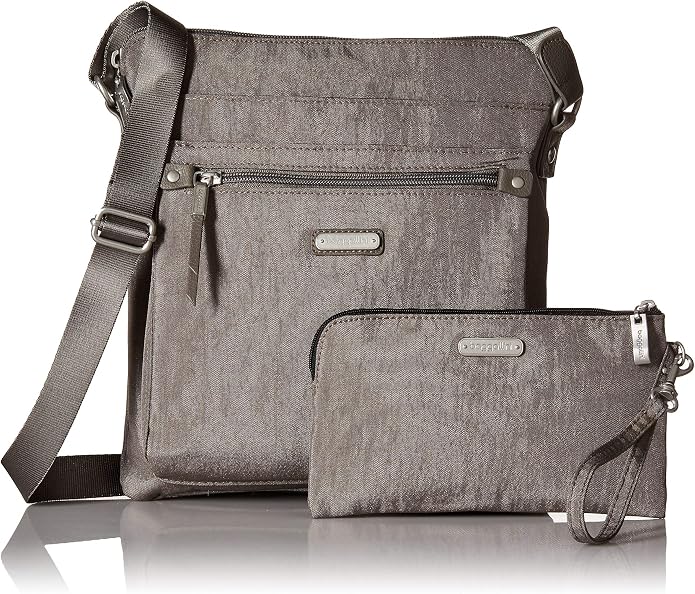 Baggallini womens Go Bagg With Rfid Phone Wristlet