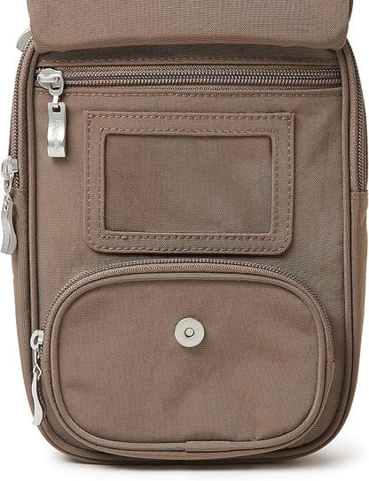 Baggallini Journey Crossbody Bags for Women 9x6 Small Lightweight Travel Handbag W/RFID