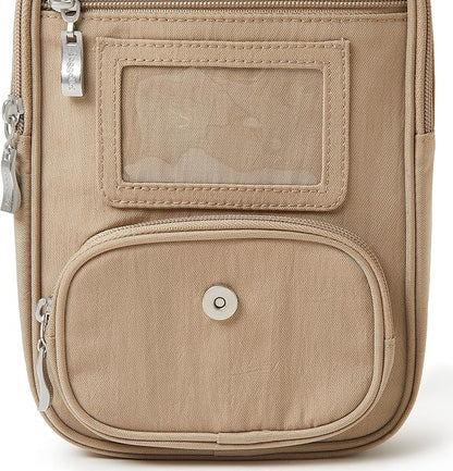 Baggallini Journey Crossbody Bags for Women 9x6 Small Lightweight Travel Handbag W/RFID