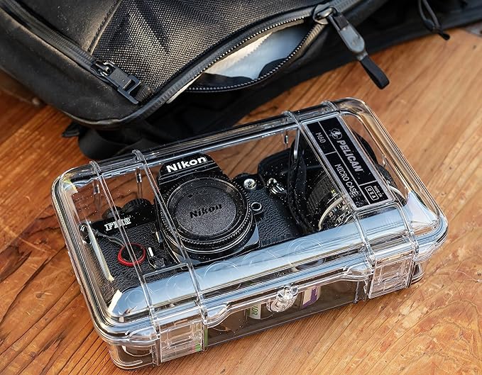 Pelican M60 Micro Case (Blue/Clear)