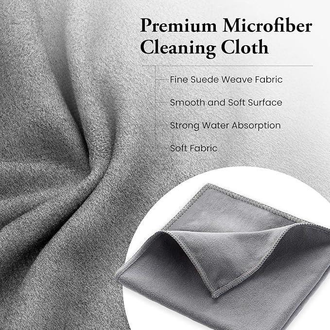 Bayes Electronic Screen Cleaner Spray Kit with Premium Microfiber Cloth - TV Screen Cleaner for Smart TV, LCD, LED, OLED - Tablet, Phone and Computer Screen Cleaner for Car Display - 2 oz